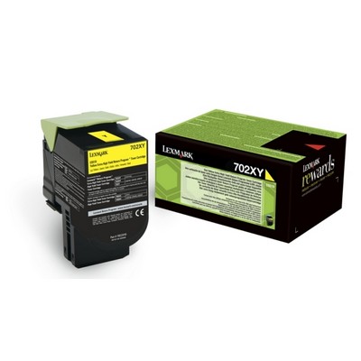 Foto principale Toner originale Lexmark 70C2XY0 702XY GIALLO