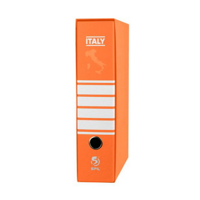 Foto principale Registratore archivio Spil Italy arancione dorso 5 34x28x5 cm 1 pz.