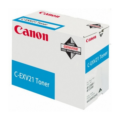 Foto principale Toner originale Canon 0453B002AA C-EXV21 CIANO