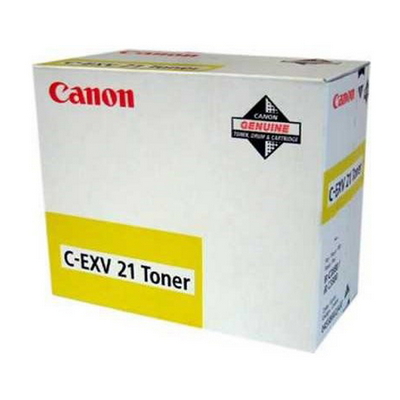 Foto principale Toner originale Canon 0455B002AA C-EXV21 GIALLO