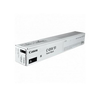 Foto principale Toner Canon 0481C002 C-EXV51BK originale NERO