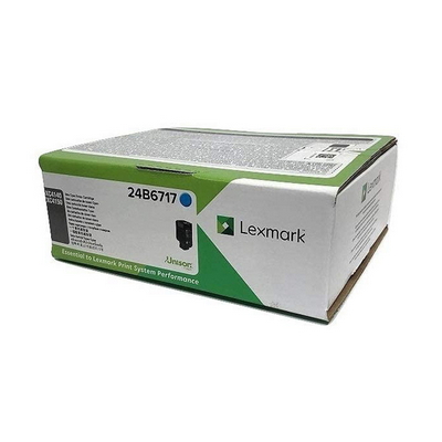 Foto principale Toner Lexmark 24B6717 originale CIANO