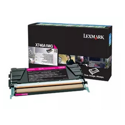 Foto principale Toner Lexmark X746A1MG originale MAGENTA