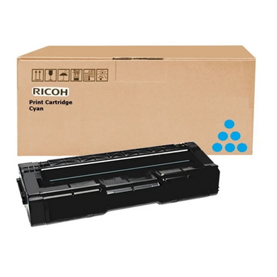 Foto principale Toner originale Ricoh 406349 CIANO