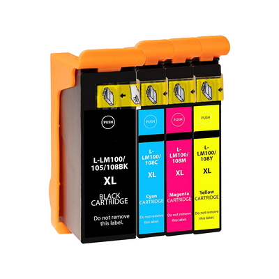 Foto principale 4 Cartucce Lexmark 14N1921E Multipack Nero + Colore compatibile