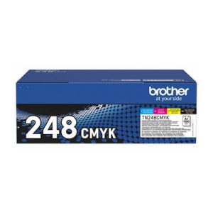 Foto principale Toner originale Brother TN248VAL Multipack (Conf. da 4 pz.) NERO+COLORE