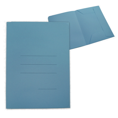Foto principale Cartelline Blasetti Zaffiro azzurre 3 lembi 25×33,5 cm conf. 50 pz.