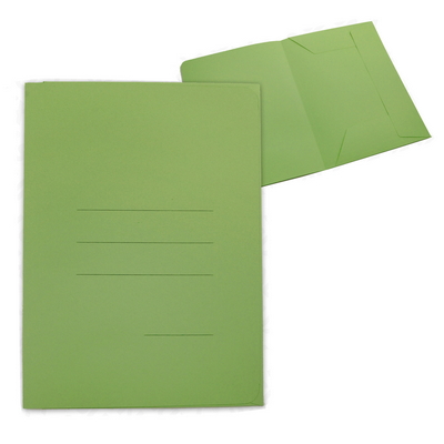 Foto principale Cartelline Blasetti Zaffiro verde 3 lembi 25×33,5 cm conf. 50 pz.