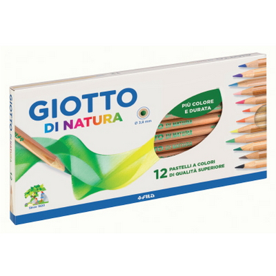 Foto principale Colori pastello Giotto di Natura amici della natura conf. 12 pz.