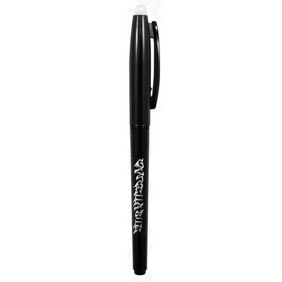 Penna a sfera Sunlux cancellabile nera antiscivolo ricaricabile 0,7 mm 1 pz.
