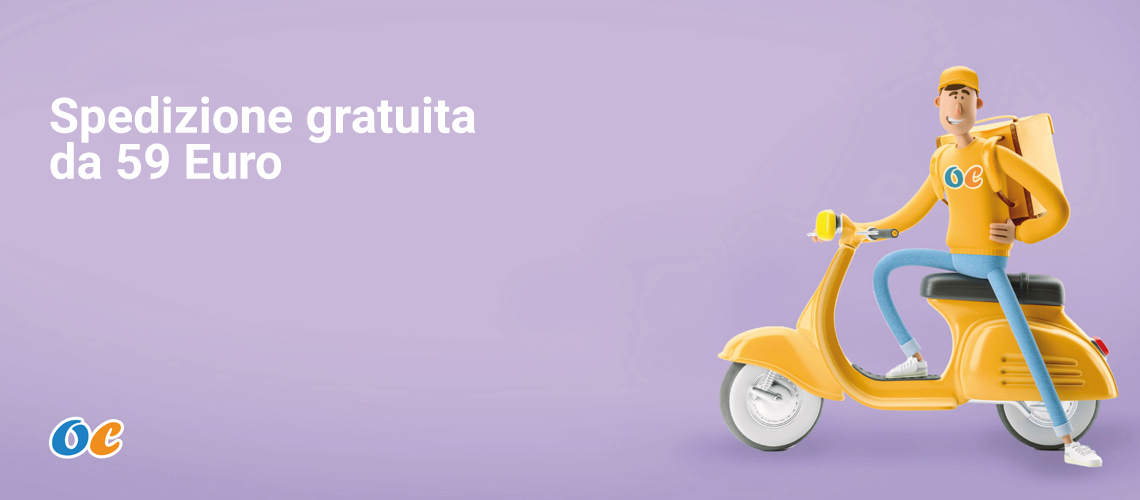 Spedizione gratuita da 59 euro