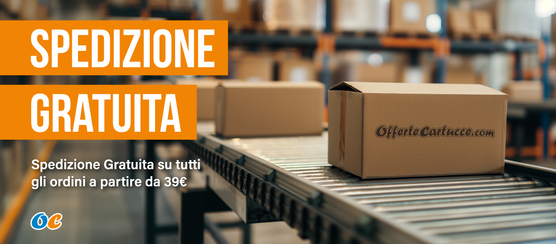 Spedizione gratuita da 39 euro