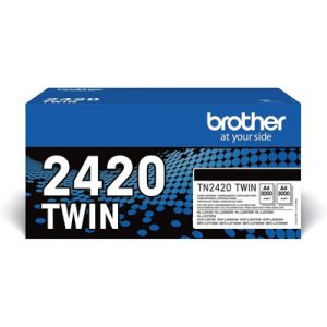 Foto principale Toner originale Brother TN2420TWIN NERO