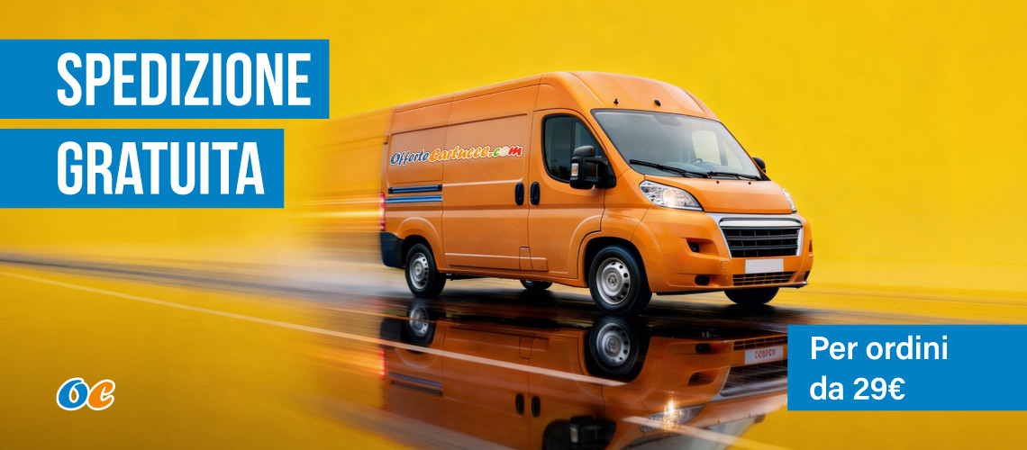 Spedizione Gratuita da 29 euro