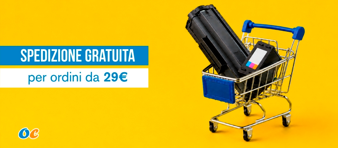 Spedizione Gratuita da 29 euro su tutti i prodotti