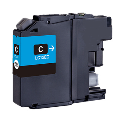 Cartuccia Brother LC-12EC compatibile CIANO