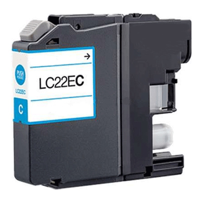 Cartuccia Brother LC-22EC compatibile CIANO