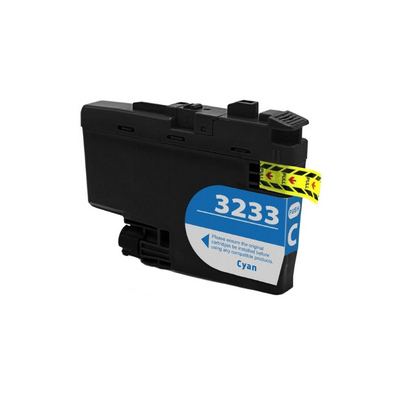 Cartuccia Brother LC-3233C compatibile CIANO