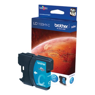 Cartuccia Brother LC1100HYC originale CIANO