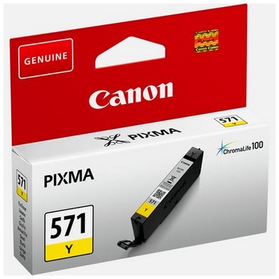 Cartuccia Canon 0388C001 CLI-571Y originale GIALLO