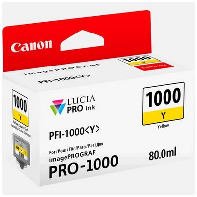 Cartuccia originale Canon IMAGEPROGRAF PRO1000 GIALLO