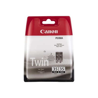 Cartuccia Canon 1509B012 PGI-35BK (Conf. da 2 pz.) originale NERO