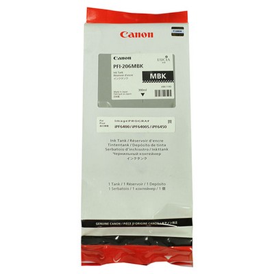 Cartuccia Canon 5302B001AA PFI-206 originale NERO OPACO