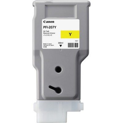 Cartuccia Canon 8792B001AA PFI-207Y originale GIALLO