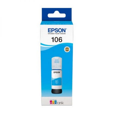 Cartuccia Epson C13T00R240 T00R2 106 originale CIANO