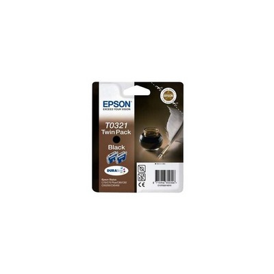 Cartuccia Epson C13T03214210 (Conf. da 2 pz.) originale NERO