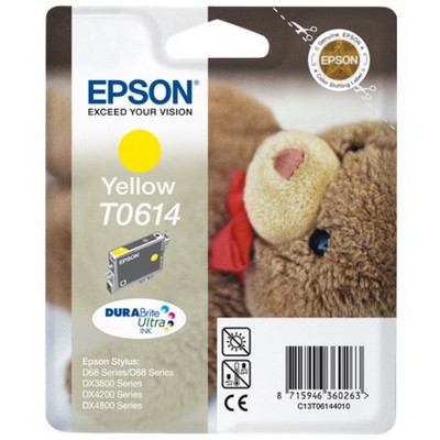 Cartuccia Epson C13T06144010 originale GIALLO