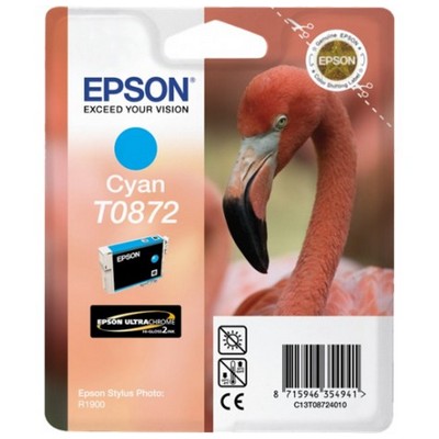 Cartuccia Epson C13T08724010 originale CIANO