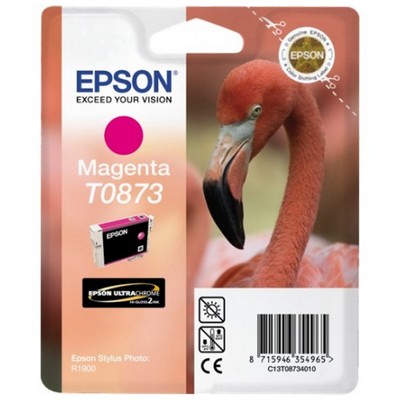 Cartuccia Epson C13T08734010 originale MAGENTA