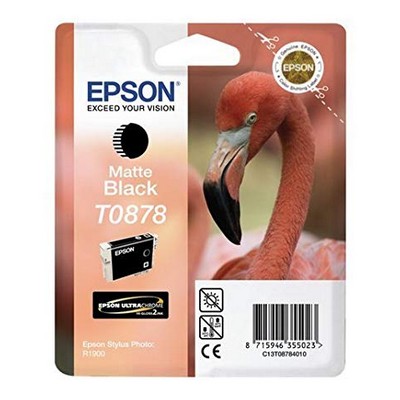 Cartuccia Epson C13T08784010 originale NERO OPACO