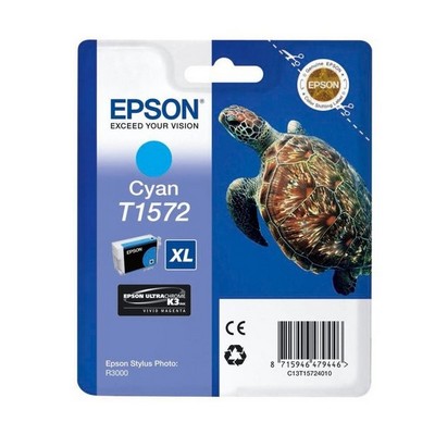 Cartuccia Epson C13T15724010 originale CIANO