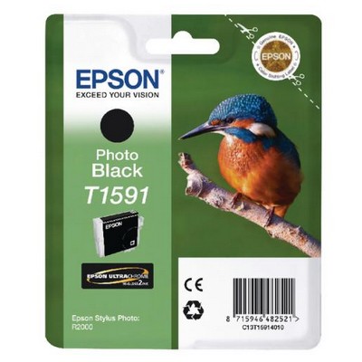 Cartuccia Epson C13T15914010 originale NERO FOTO