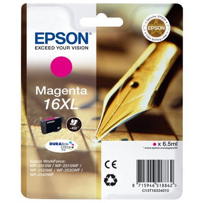 Cartuccia Epson C13T16334010 originale MAGENTA