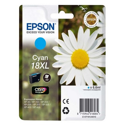 Cartuccia Epson C13T18124010 originale CIANO