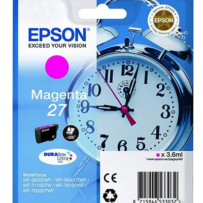 Cartuccia Epson C13T27034010 originale MAGENTA