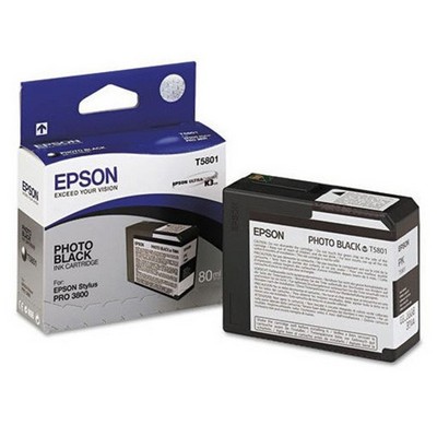 Cartuccia Epson C13T580100 originale NERO FOTO