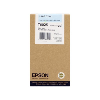 Cartuccia Epson C13T602500 originale CIANO CHIARO