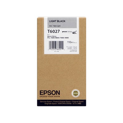 Cartuccia Epson C13T602700 originale NERO CHIARO