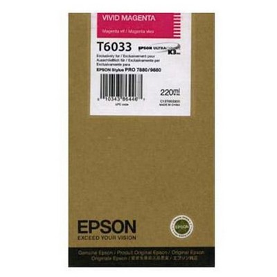 Cartuccia Epson C13T603300 originale MAGENTA