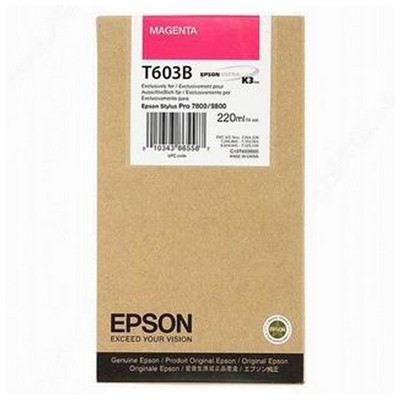 Cartuccia Epson C13T603B00 originale MAGENTA