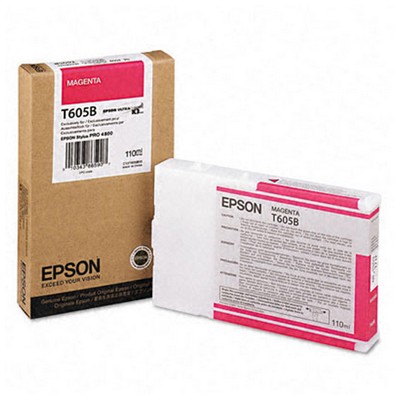 Cartuccia Epson C13T605B00 originale MAGENTA