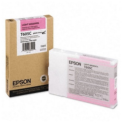 Cartuccia Epson C13T605C00 originale MAGENTA CHIARO