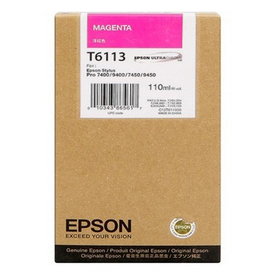 Cartuccia Epson C13T611300 originale MAGENTA