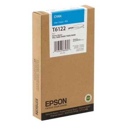 Cartuccia Epson C13T612200 originale CIANO