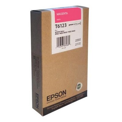 Cartuccia Epson C13T612300 originale MAGENTA