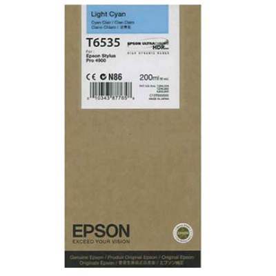 Cartuccia Epson C13T653500 originale CIANO CHIARO